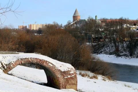 The Dnieper river Stock Photos