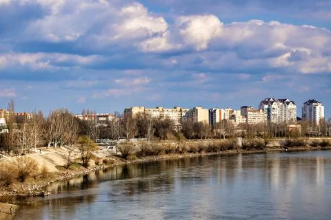 Dniester river Stock Photos