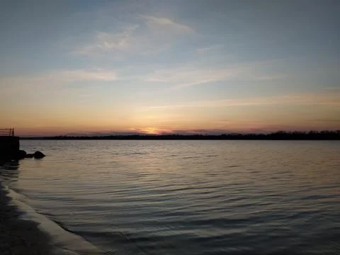 Dnipro River 写真素材