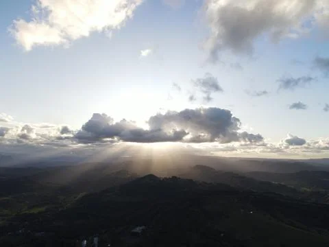 Do clouds have sunny’s Stock Photos