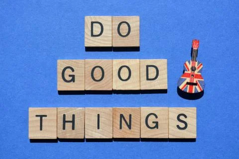 Do Good Things Stock Photos