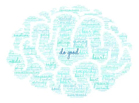 Do Good Word Cloud Stock Illustration