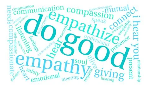 Do Good Word Cloud 스톡 일러스트