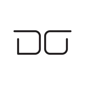 Do initial letter vector logo icon Stock Illustration
