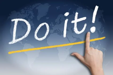 Do it Stock Illustration