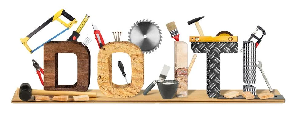 Do it! tools concept Stock Photos
