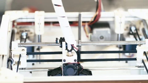 Do it yourself 3d printer working 스톡 동영상 98685891