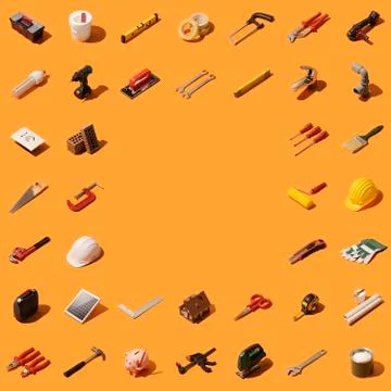 Do it yourself and home renovation Illustrazione stock