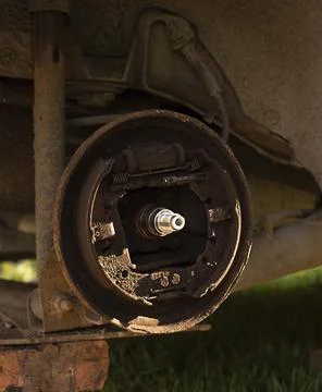 Do it yourself car wheel replacement close up Stock Photos
