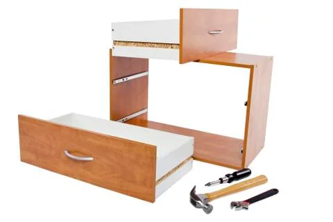 Do it Yourself Carpentry Project Shelf Stock Photos