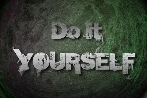 Do it yourself concept Stock Illustration