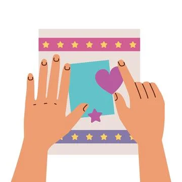 Do it yourself craft design Stock Illustration