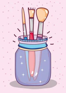 Do it yourself crafts concept Stock Illustration