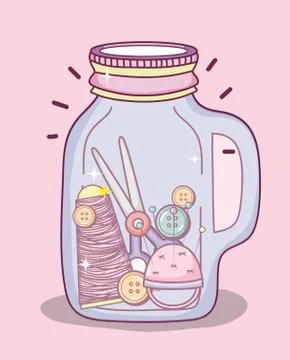 Do it yourself crafts concept Stock Illustration