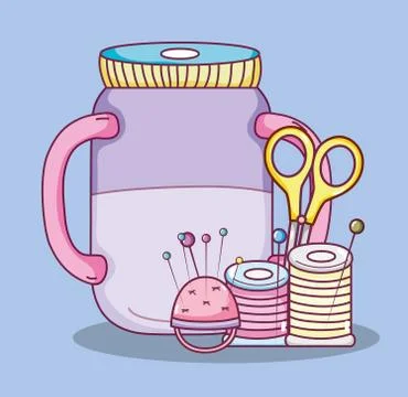Do it yourself crafts concept Stock Illustration