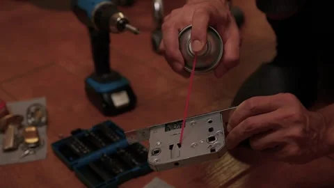 Do It Yourself Equipment Maintenance and Repair Assembly for Your Home Projects 스톡 동영상 317288600