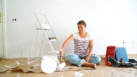Do it yourself house renovations Stock Footage 94079271
