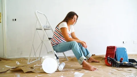 Do it yourself house renovations Stock Footage 94079797