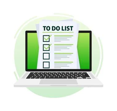 To do list clipboard. Check mark. Work planning or schedule. Vector illustration Stock Illustration
