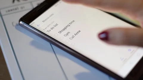 To do list Stock Footage 100836220