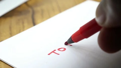 TO DO LIST Stock Footage 146741459