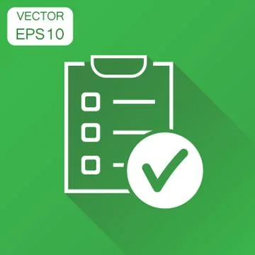 To do list icon. Business concept checklist, task list pictogram. Vector illu Illustrazione stock