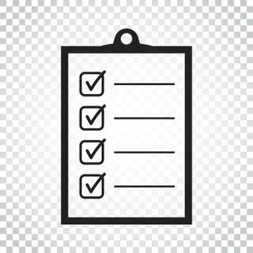 To do list icon. Checklist, task list vector illustration in flat style. Remi Stock Illustration