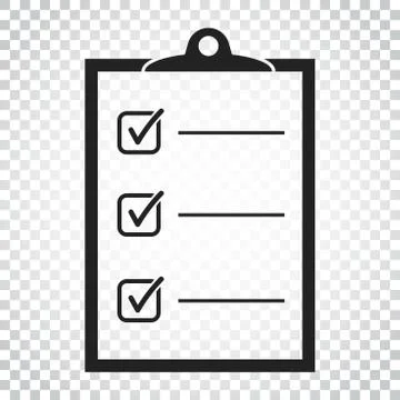 To do list icon. Checklist, task list vector illustration in flat style. Remi Stock Illustration