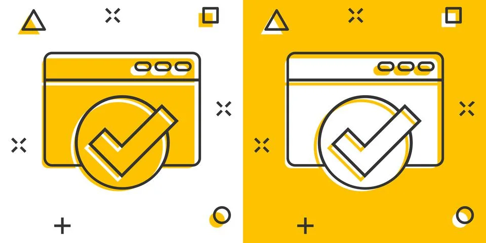 To do list icon in comic style. Document checklist cartoon vector illustratio Stock Illustration