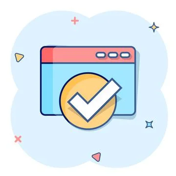 To do list icon in comic style. Document checklist cartoon vector illustratio Stock Illustration