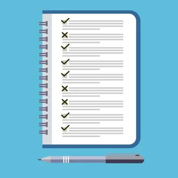 To do list icon. Design icon do list, a checklist, task list. Stockillustratie