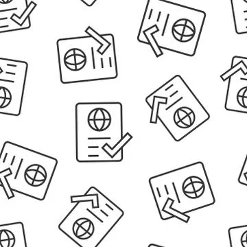 To do list icon in flat style. Document checklist vector illustration on whit Stock Illustration