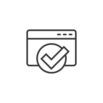 To do list icon in flat style. Document checklist vector illustration on whit Stock Illustration