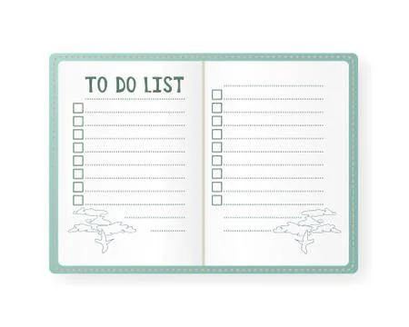 To do list. Stock Illustration