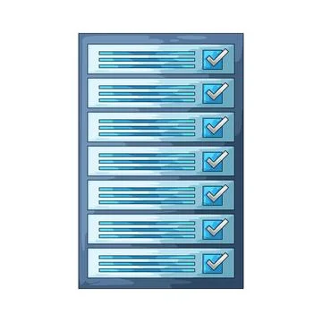 To-do list illustration Stock Illustration