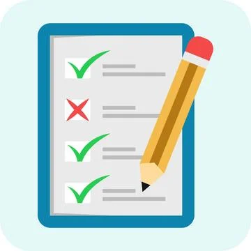 To do List Illustration Vector. Stock Illustration