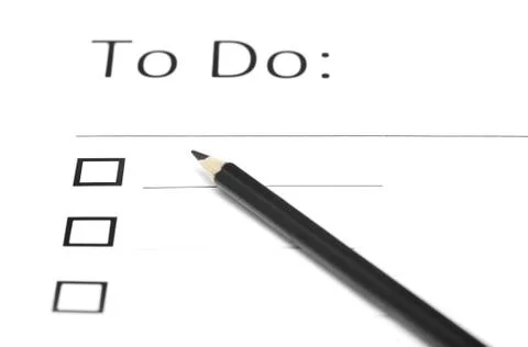 To do list Stock Photos