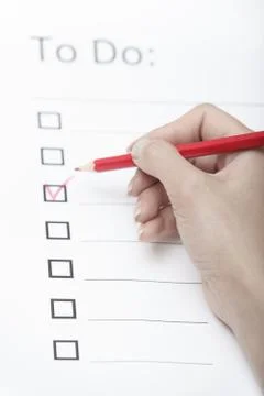 To do list Stock Photos
