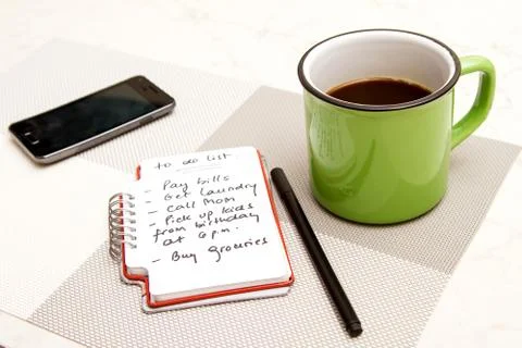 To do list Stock Photos