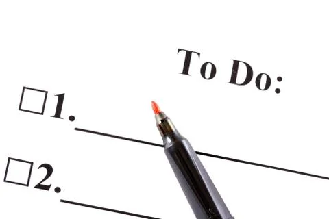 To Do List Stock Photos