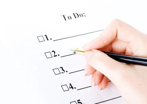 To Do List Stock Photos