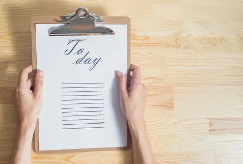 To do list Stock Photos