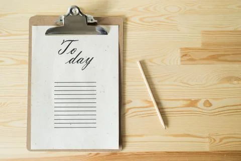 To do list Stock Photos