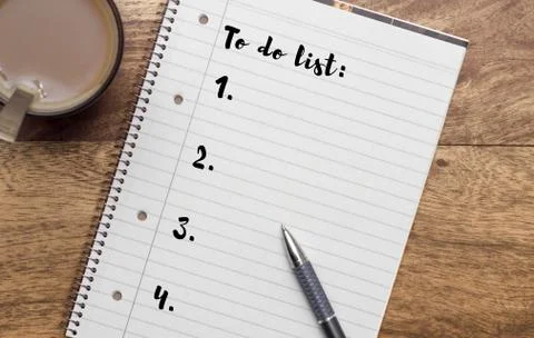 To do list Stock Photos
