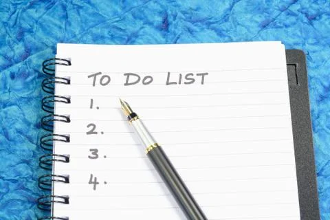 To Do List Stock Photos