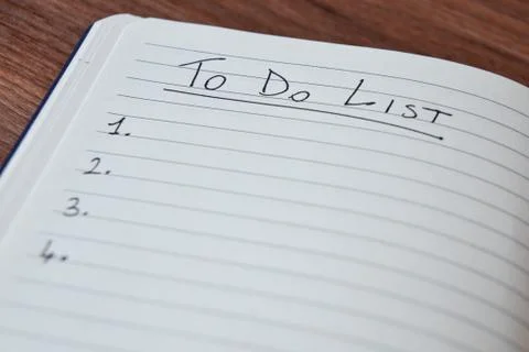 To do list Stock Photos