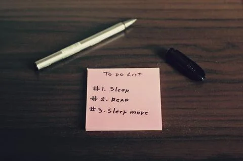 To do list Stock Photos