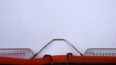 To Do list - phrase printed on an old typewriter in red letters, close up. Video stock 126777133