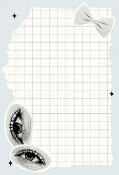 To do list template with halftone collages イラスト素材