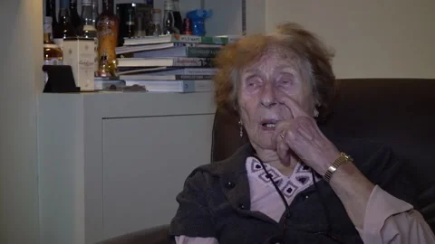 Do not allow yourself to be misled, Holocaust survivor warns Stock Footage 300059727